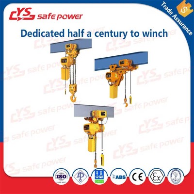 CE Certified Electric Chain Hoist - Overhead Crane & Gantry Compatible