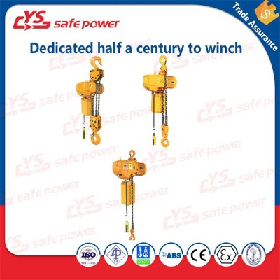 Double Speed Electric Chain Hoist - Precision Load Handling 8/0.8m/min