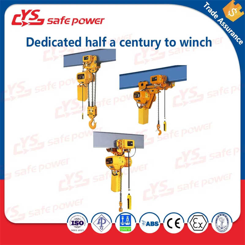 Double Speed Electric Chain Hoist - Precision Load Handling 8/0.8m/min