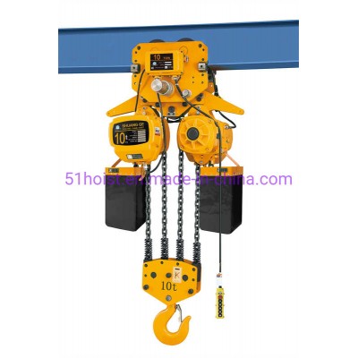 220V/380V 1 Ton Electric Chain Hoist - Dual Voltage for Global Use