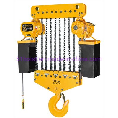 1 Ton Double Speed Electric Chain Hoist (8/0.8m/min) - Precision Control