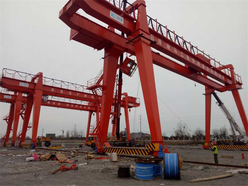 10-100 Ton Custom Double Girder Gantry Crane – CE Certified for European
