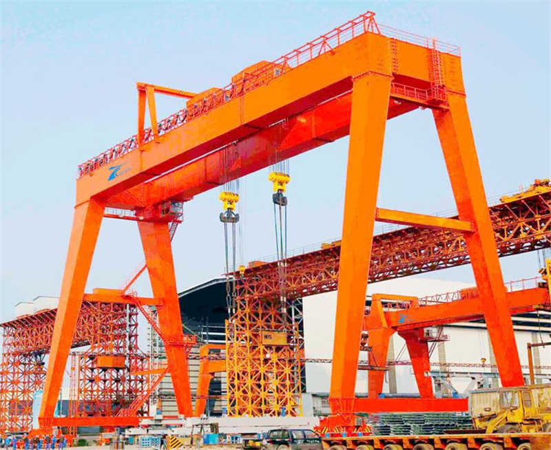 10-100 Ton Custom Double Girder Gantry Crane – CE Certified for European