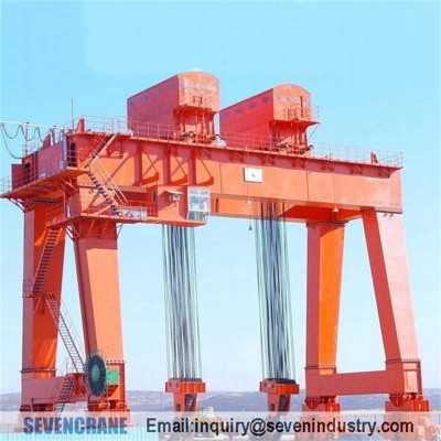 Heavy-Duty Double Girder Gantry Crane – 30 Ton Capacity for Construction