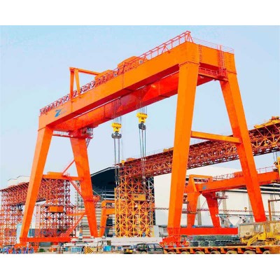 Electric Double Girder Gantry Crane – 15 Ton to 75 Ton with Remote Control