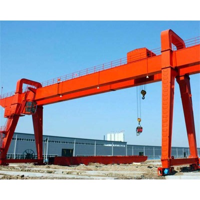 Rail-Mounted Double Girder Gantry Crane – 25 Ton to 100 Ton for Steel Mills
