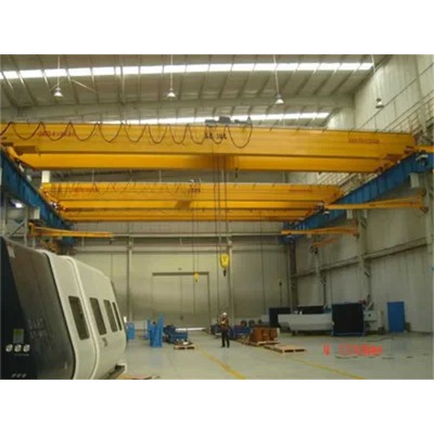 50 Ton Double Girder Overhead Crane with Hook – Robust Steel Mill Solution