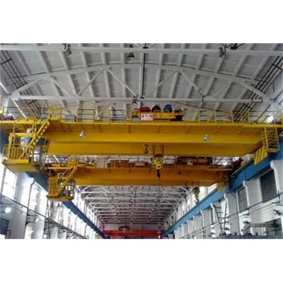30/60/100 Ton Double Girder Overhead Crane – Wireless Remote Control Option