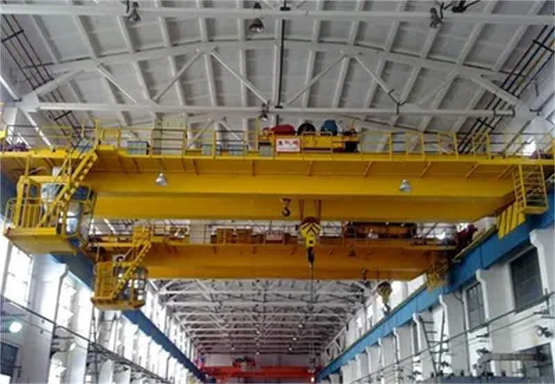 European CE Certified Double Girder Overhead Crane – 20-200 Ton, Low Noise