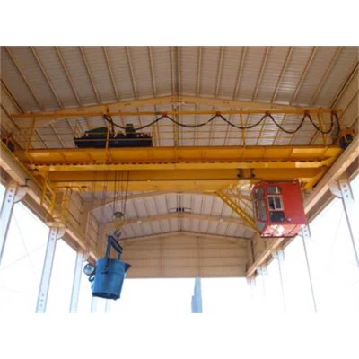 European CE Certified Double Girder Overhead Crane – 20-200 Ton, Low Noise