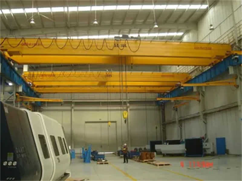 European CE Certified Double Girder Overhead Crane – 20-200 Ton, Low Noise