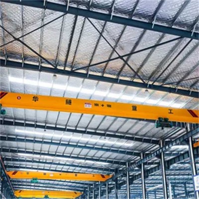 10-200 Ton Double Girder Overhead Crane – Customizable for Power Plants