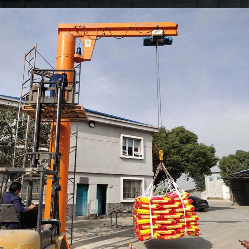 Pillar Jib Crane with Chain Hoist – Cost-Effective Lifting Solution (1-2 Ton)
