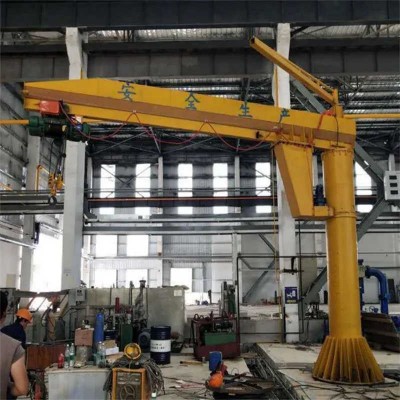 Customizable Pillar Stationary Jib Crane – Adjustable Boom Length & Height