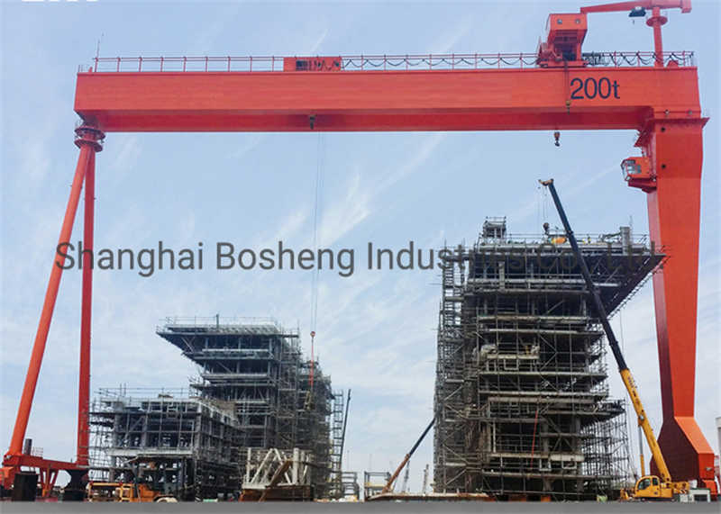 100-900 Ton Shipbuilding Gantry Crane – Heavy-Duty for Shipyard Applications