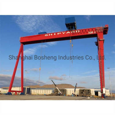 Double Girder Shipbuilding Crane – Robust Structure for Heavy Component Lifting
