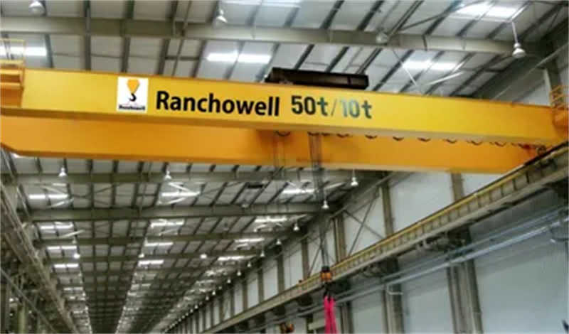 5-50 Ton European Standard Overhead Bridge Crane with Safety Hook CE Certified