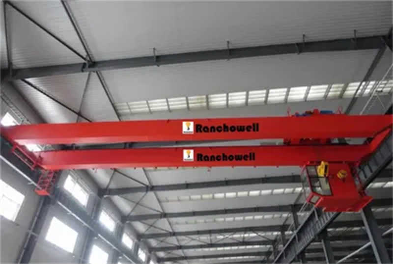 5-50 Ton European Standard Overhead Bridge Crane with Safety Hook CE Certified