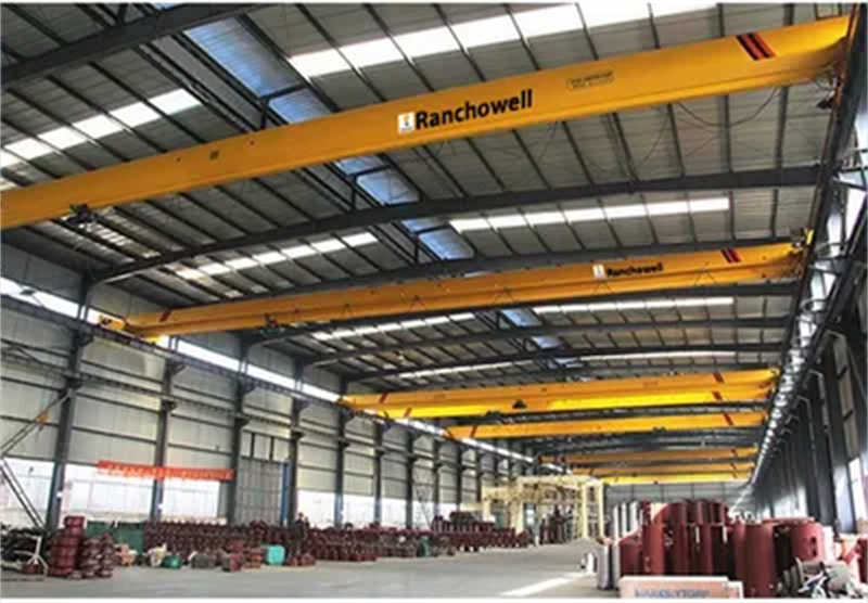 5-50 Ton European Standard Overhead Bridge Crane with Safety Hook CE Certified
