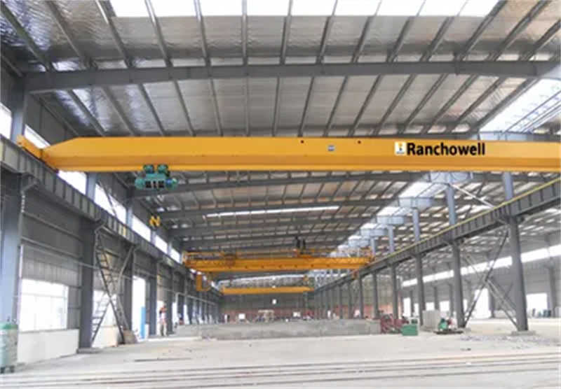 5-50 Ton European Standard Overhead Bridge Crane with Safety Hook CE Certified
