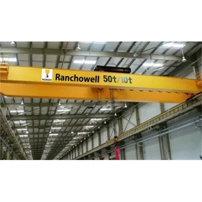 Automated European Overhead Crane with Remote Control & Anti-Sway Hook