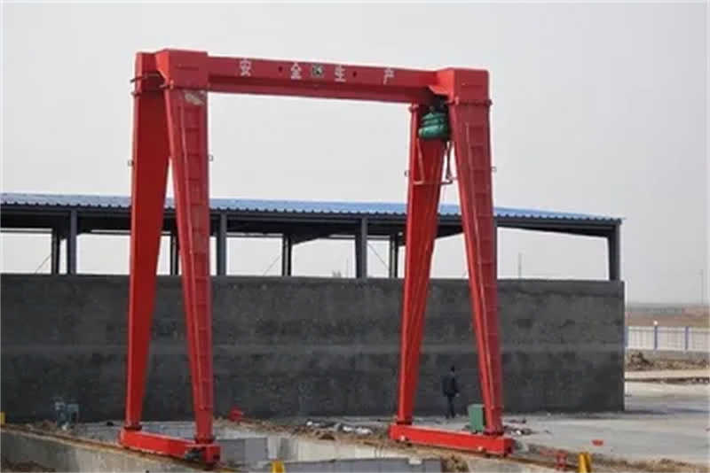 20-50 Ton Double Beam Gantry Crane – Robust Construction for Shipyards