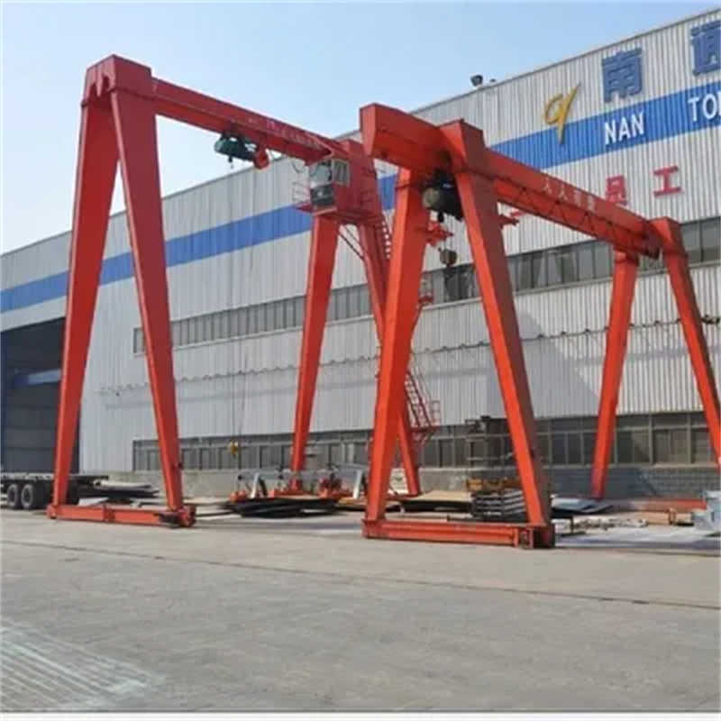 20-50 Ton Double Beam Gantry Crane – Robust Construction for Shipyards