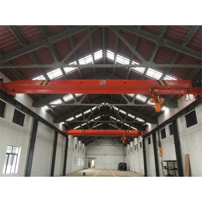 1-5 Ton Single Girder Overhead Crane with Electric Hoist – Ideal for Workshops