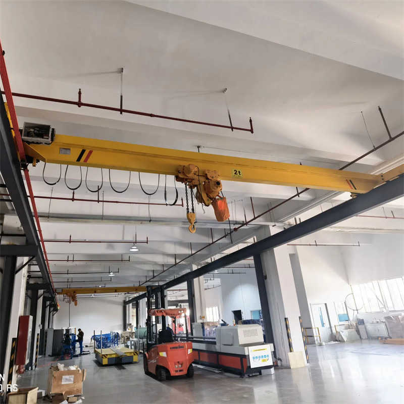3 Ton Single Girder EOT Crane – Durable Electric Chain Hoist for Daily Use