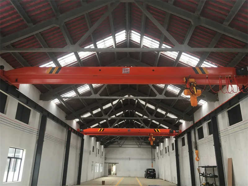 2 Ton High-Speed Single Girder Overhead Crane – Efficient for Production Lines