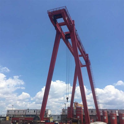 20 Ton Double Girder Rail Gantry Crane – Ideal for Shipping Terminals
