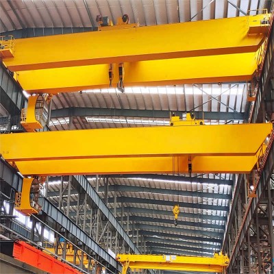 5-75T Customizable Double Girder Foundry EOT Crane with Hook for Steel Plants
