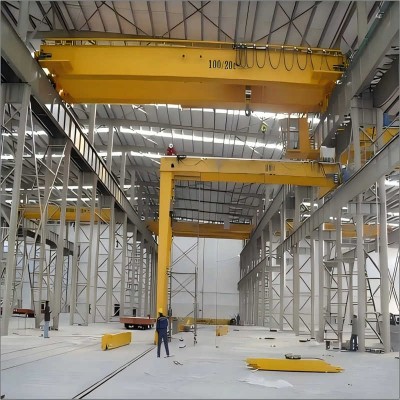QD Series 10-50T Double Girder Foundry Crane - CE Certified for Steel Mill