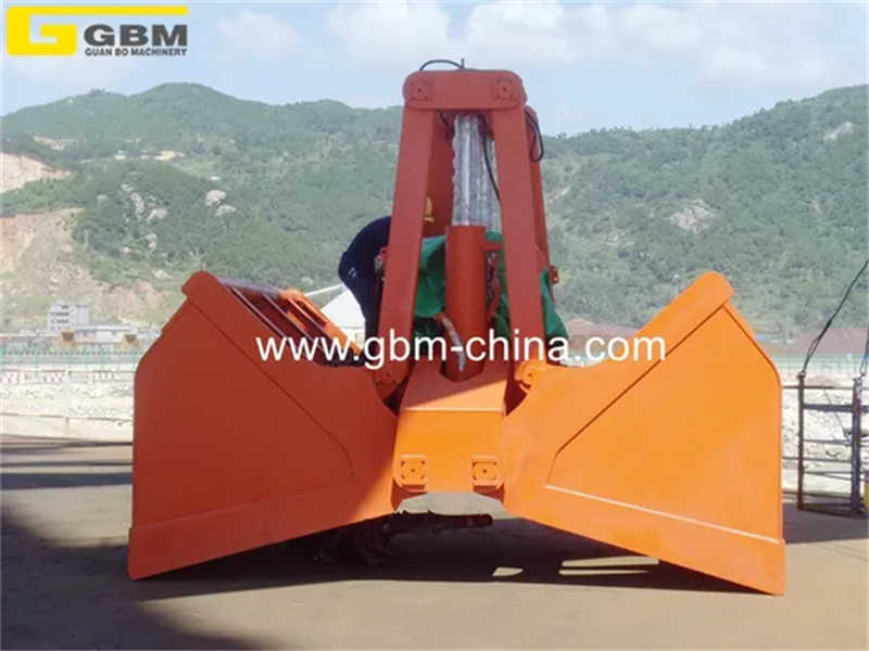 High Efficiency 15T Grabbing Bucket - Quick Opening/Closing Mechanism