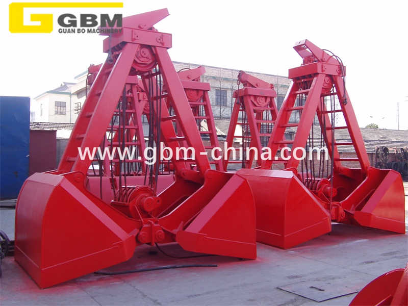 Coal Mining Grab Bucket - Dustproof Design with Remote Monitoring System