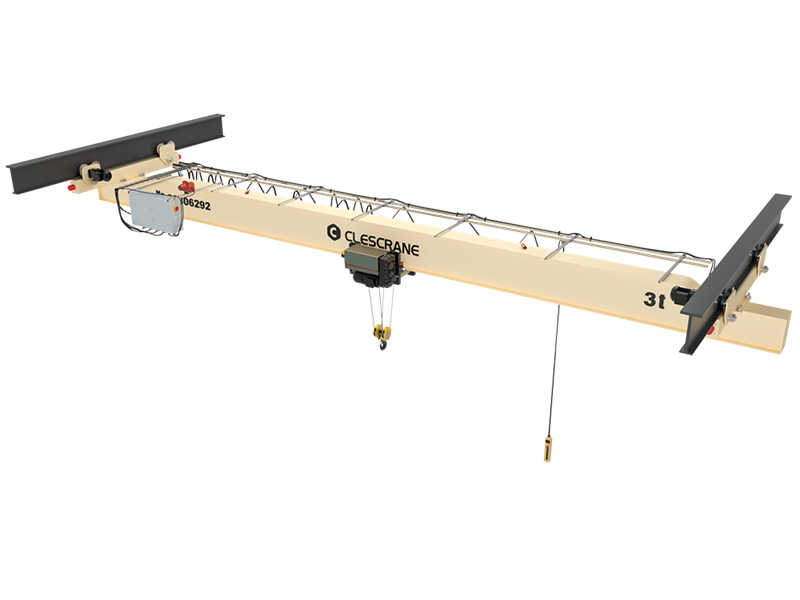 Affordable CHD Double Girder Overhead Crane with Electric Hoist 10 Ton Capacity