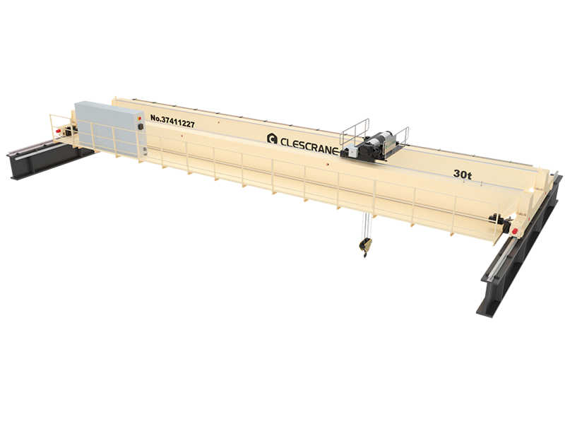 Affordable CHD Double Girder Overhead Crane with Electric Hoist 10 Ton Capacity