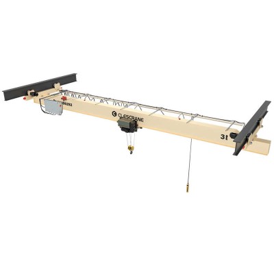 5-30 Ton CHD Double Girder Overhead Crane with Reliable Electric Hoist