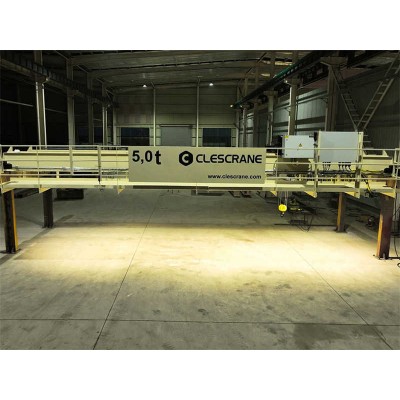 Customizable CHD Double Girder Overhead Crane with 10-50 Ton Electric Hoist