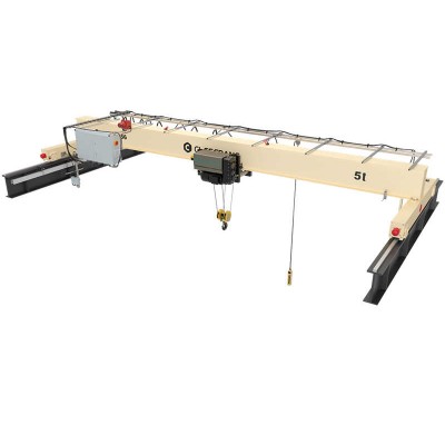 Cost-Effective 5-50 Ton CHD Double Girder Overhead Crane with Electric Hoist