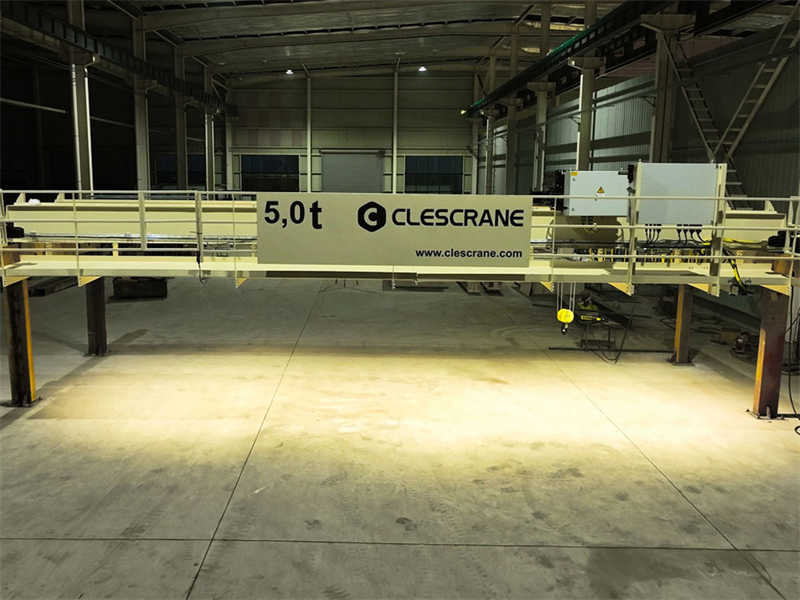 20 Ton Double Girder Overhead Crane (CHD Series) – Electric Hoist & Low Noise