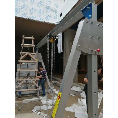 Lightweight Manual Gantry Crane – Customizable Export Model for Warehouses