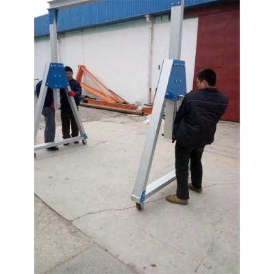 Hand-Push Portable Gantry Crane – Simple & Sturdy Steel Frame Design