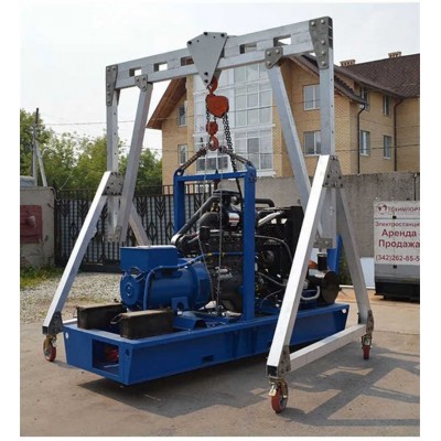 Low-Cost Manual Gantry Crane – Light Duty 0.5-3 Ton Lifting Solution
