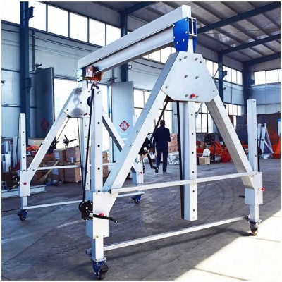 Workshop Gantry Crane – Hand Push or Motorized, Custom Sizes Available