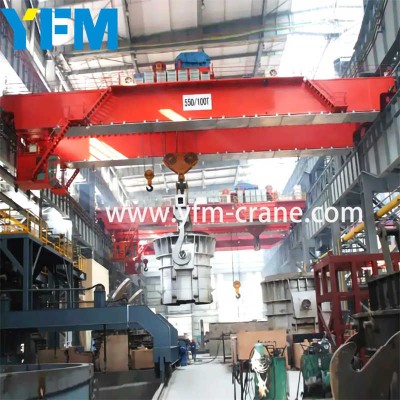 Sturdy 100/150t YFM Deck Crane – Dual-Beam Design for Heavy Loads