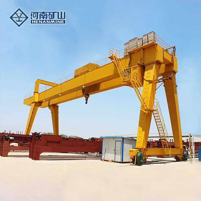 MG-Type Double Girder Goliath Crane - Rail Mounted for Heavy Loads