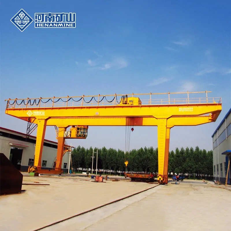 MG-Type Double Girder Goliath Crane - Rail Mounted for Heavy Loads