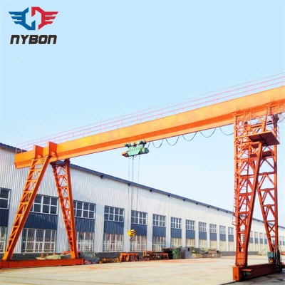 10 Ton Single Girder Electric Gantry Crane - Heavy Duty Design | Export Quality