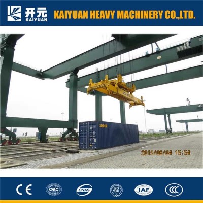 ISO Certified Container Gantry Crane - Rail Mounted Type for 20-50ft Boxes
